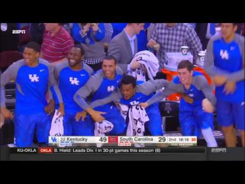 Tyler Ulis off the backboard to Marcus Lee for the dunk.
