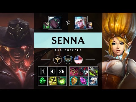 Senna Support vs Janna - NA Challenger Patch 25.04