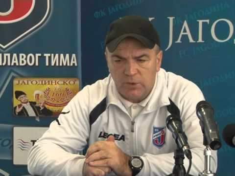Konferencija FK Jagodina pred 20. kolo Super lige Srbije 04.12.2015. godine