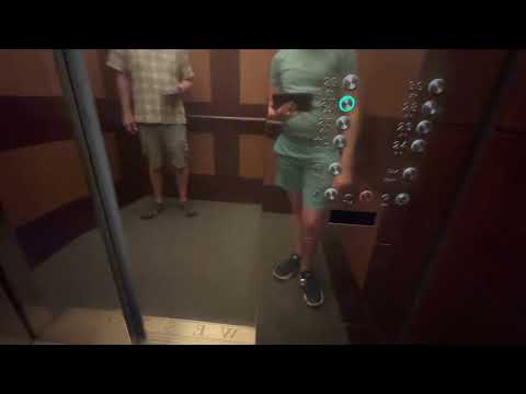 AMAZING 1200FPM Otis Elevonic 401 Traction Elevators