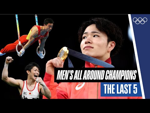 🤸‍♀️ The last five Men's All-Around Champions! 🏆
