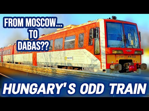 A Russian Train in Hungary?! Class 416 Diesel Ride to Dabas
