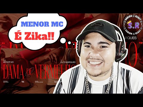 SABION REACT 🔥 Menor MC Dama de Vermelho