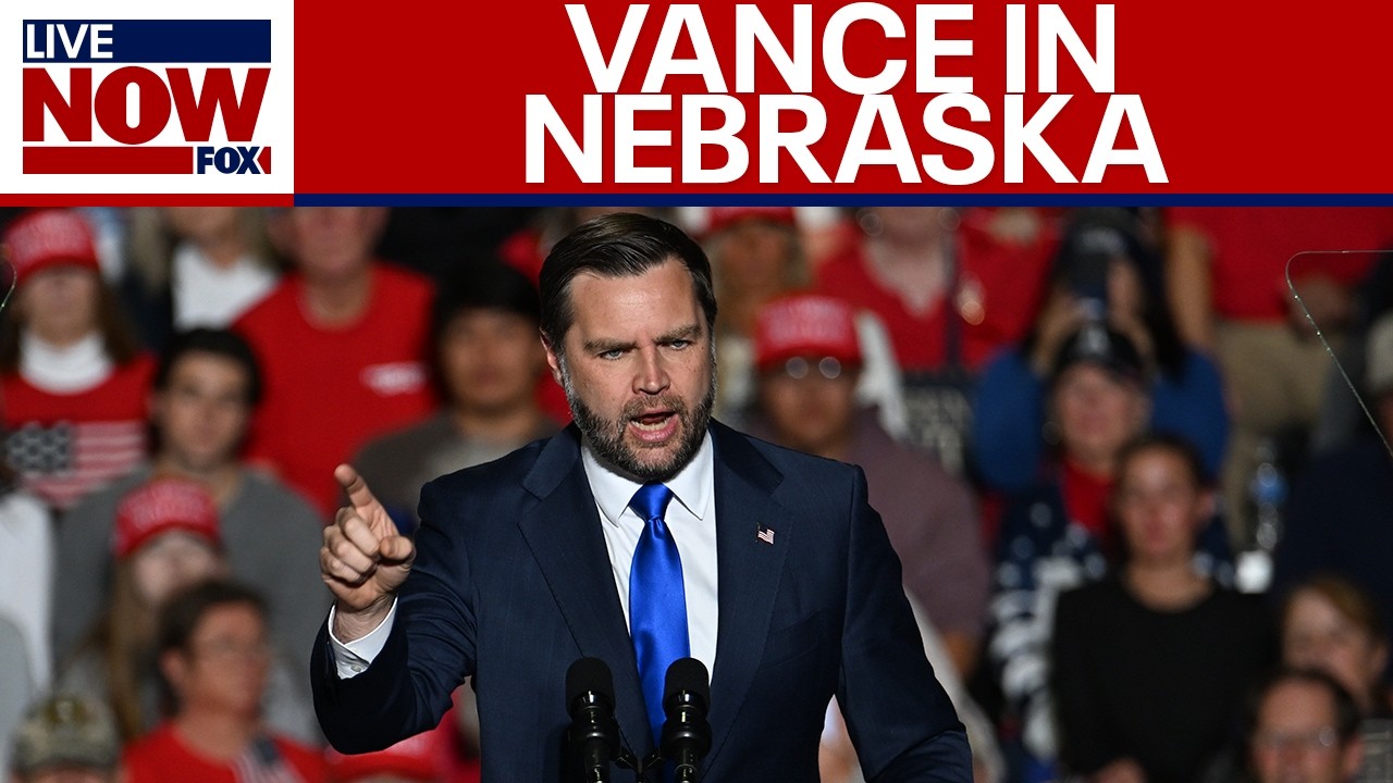 SOON: VP JD Vance rallies in Nebraska