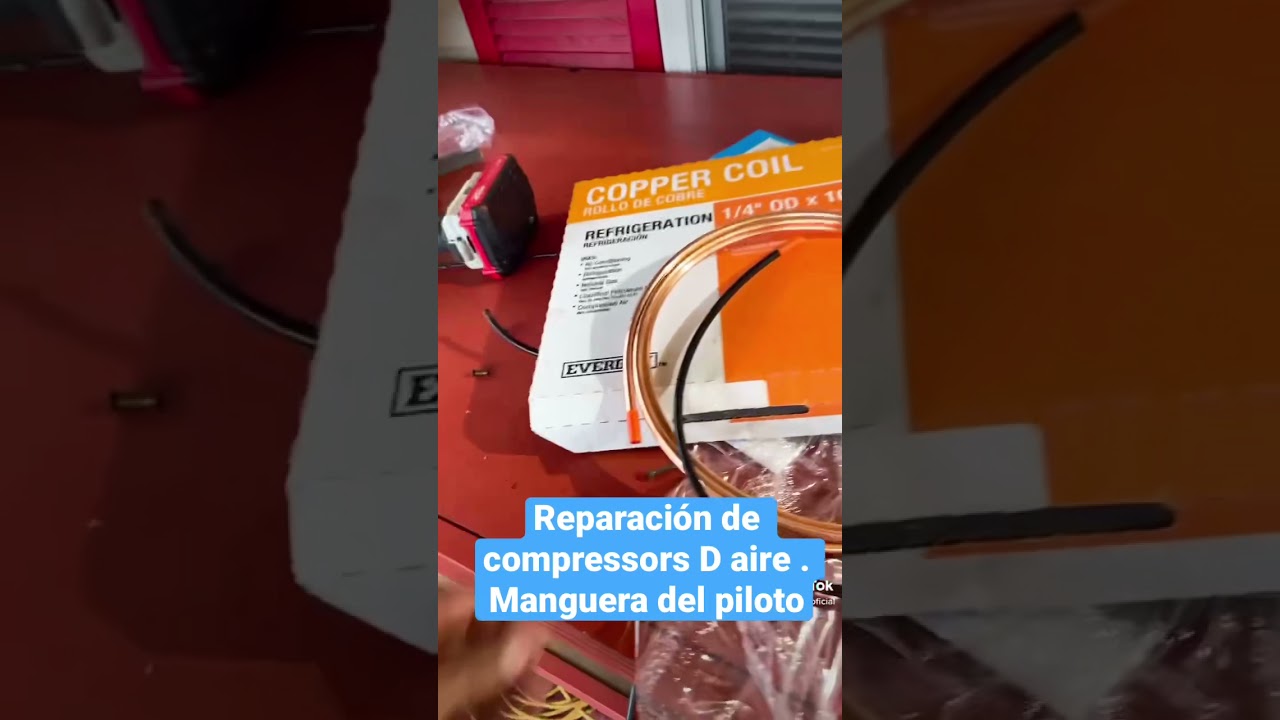 Watch Reparación Del piloto de un compresor de aire. De gasolina Now Reparación Del piloto de un compresor de aire. De gasolina