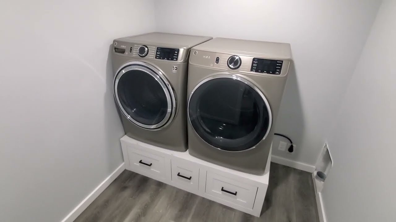 Diy Washer and Dryer pedestal build