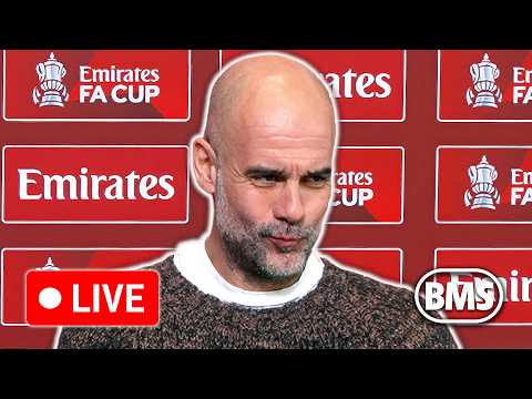 🔴 LIVE | Pep Guardiola press conference | Newcastle v Man City | FA Cup