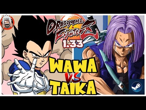 DBFZ Wawa vs Taika (Bardock, GogetaSS4, Trunks) vs (Vegeta, GokuUI, A21LC)