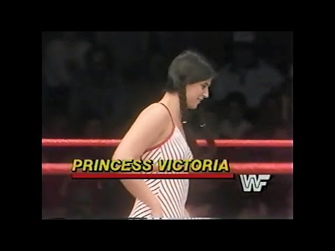 Princess Victoria vs Wendi Richter   All Star Wrestling April 29th, 1984