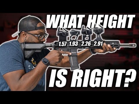 What Is The Best Optic Mount Height For Your Rifle?