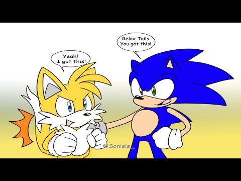 Sonic Supporting His Cast (Sonic Comic Dub)