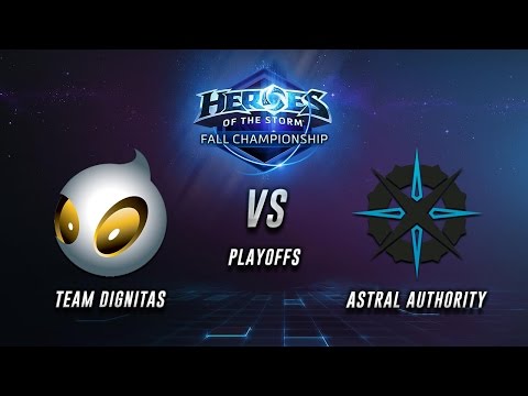 Heroes of the Storm Fall Championship 2016 : Playoffs Day 1 : Astral Authority  -VS-  Team Dignitas