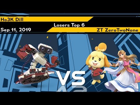 [Smash Ultimate] Xeno178 (L.Top 6) - Ho3K Dill vs ZT ZeroTwoNone