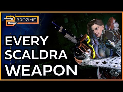 All The BEST Techrot Encore Scaldra Weapon Builds | Warframe