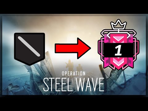 How I Got CHAMPION In Operation Steel Wave : Ranked Highlights - Rainbow Six Siege Gameplay