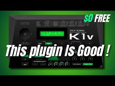 The FREE 1988 Synth Plugin with 1,352 Presets Kawai K1 Emulation