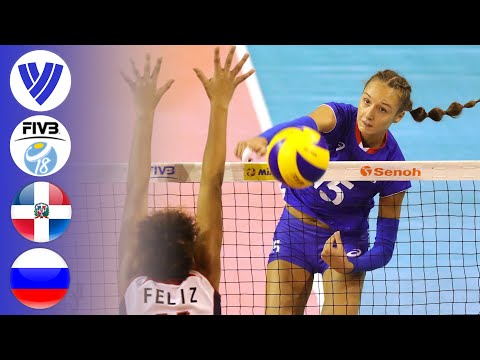 DOM vs. RUS - Full Semifinal | Women's Volleyball U18 World Championship 2017