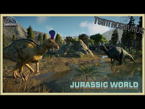 (EP.92) Making an Enclosure for Every Dino in Jurassic World: Evolution 2-Tsintaosaurus