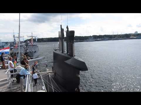 Hr. Ms. Dolfijn (S808) at Kiel Week 2013
