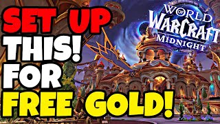 PRINT Gold For FREE in 10 Minutes With Tailoring - Midnight Goldmaking