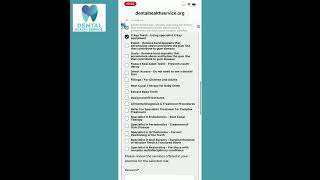 How Do I Register on the Dental Health Service Website
