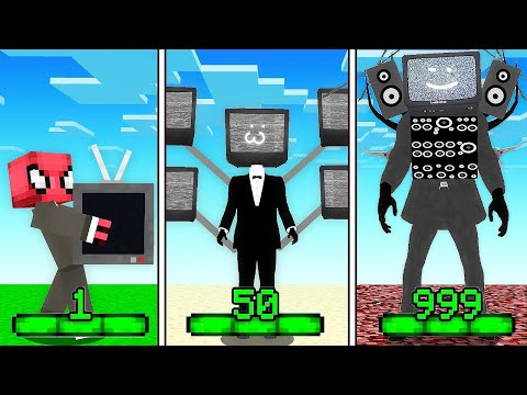 TITAN TV MAN'ın GELİŞİMİ - Minecraft