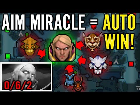 All Enemies Gank Miracle HARD Invoker Game Dota 2