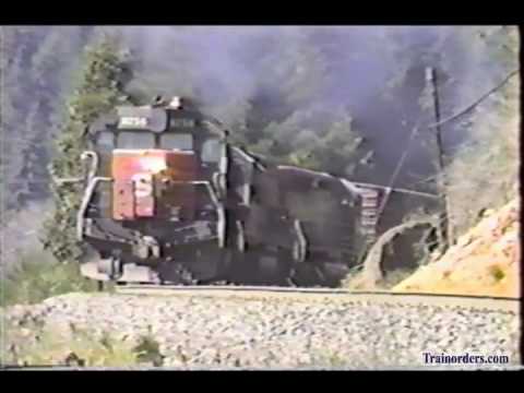 Classic Railroad Series 560 - SP ROEUM on Cascades Route March 31, 1990