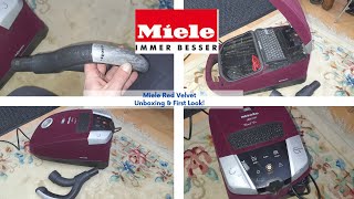Miele Red Velvet S6730 - Unboxing &amp; First Look!