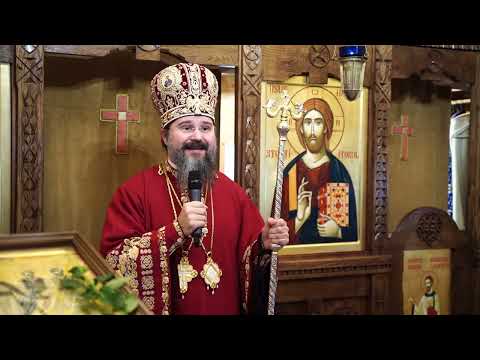 Episcopul Macarie: Hram în biserica românească din Sölvesborg, Regatul Suediei, sâmbătă, 12 11 2022.