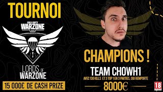 3 victoires en tournoi ★ résumé lords of warzone avec @mrbboy45, blackesk et wisethugtv ★