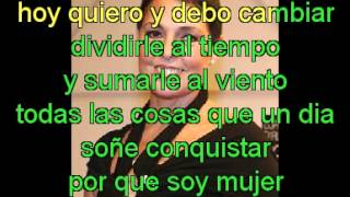 Lupita Dalesio hoy voy a cambiar -con letra.