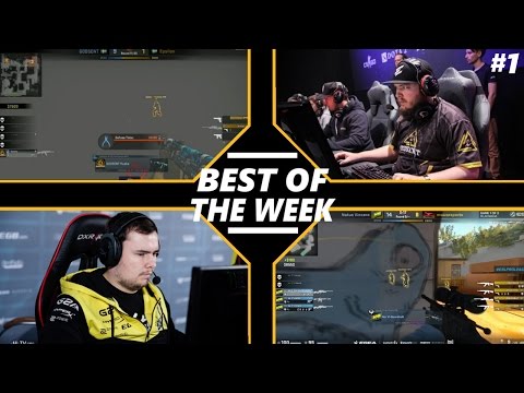 Best of the week - Flusha Ninja Defuse, Stewie2k VAC shoot, Guardian Insane ACE #1
