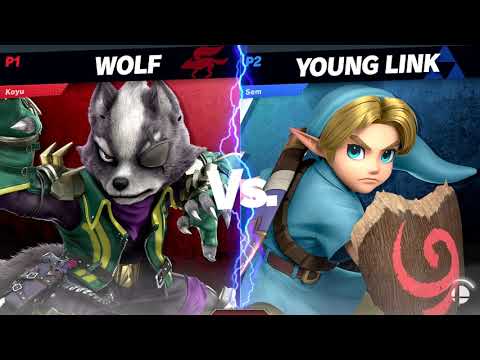 The Ultimate Performance | Koyu (Wolf) vs Supahsemmie (Young Link) | Winners Quarters