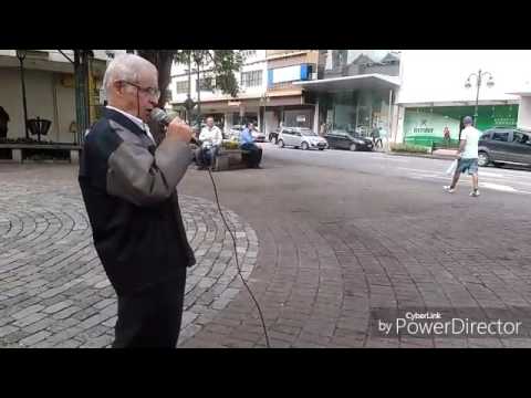 Predicatori senza pulpito nelle strade di Blumenau, Brasile 22/05/2017