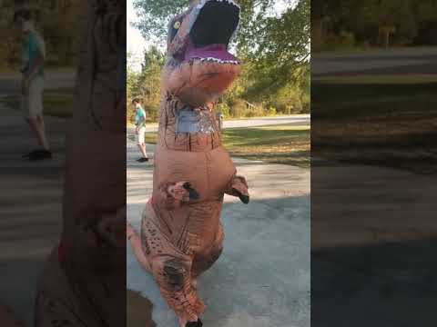 T-Rex with his#basketball