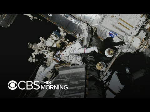 NASA's first all-female spacewalk goes off without a hitch