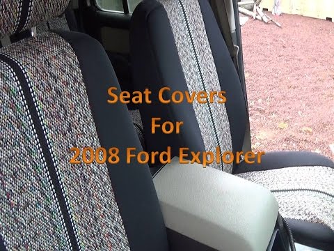 Coverking Seat Covers  - How to install seat covers - 2008 ford explorer xlt