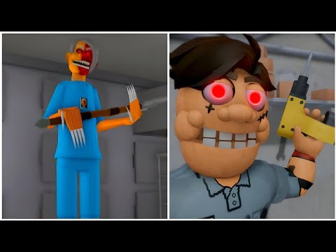 TOBY'S HOSPITAL ESCAPE VS ESCAPE WILLY'S AUTO SHOP! (ROBLOX) GAMEPLAY