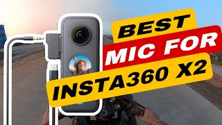 Best Mic For Insta360 X2/X3 Action Camera | At Rides #insta360 #insta360onex2 #trending #bestmic