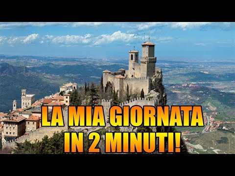 LA MIA GIORNATA A SAN MARINO IN 2 MINUTI!