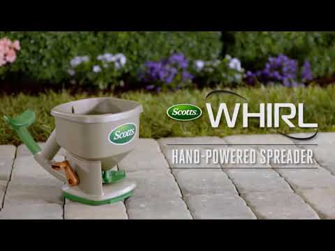 Scotts Whirl Hand-Powered Spreader