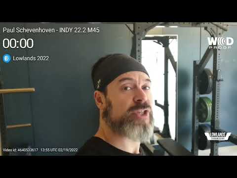 CrossFit Lowlands Throwdown - 22.2 M45 - Paul Schevenhoven