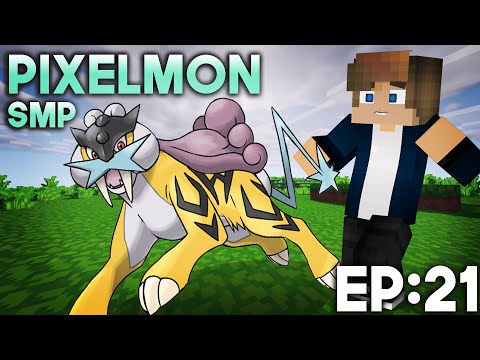 Capturing the Legendary Pokémon Raikou in Pixelmon! Episode: 21