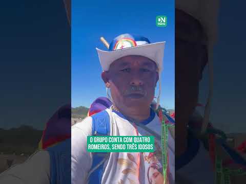 Grupo de romeiros com idosos encara 550 km de caminhada em 16 dias para agradecer a Padre Cícero