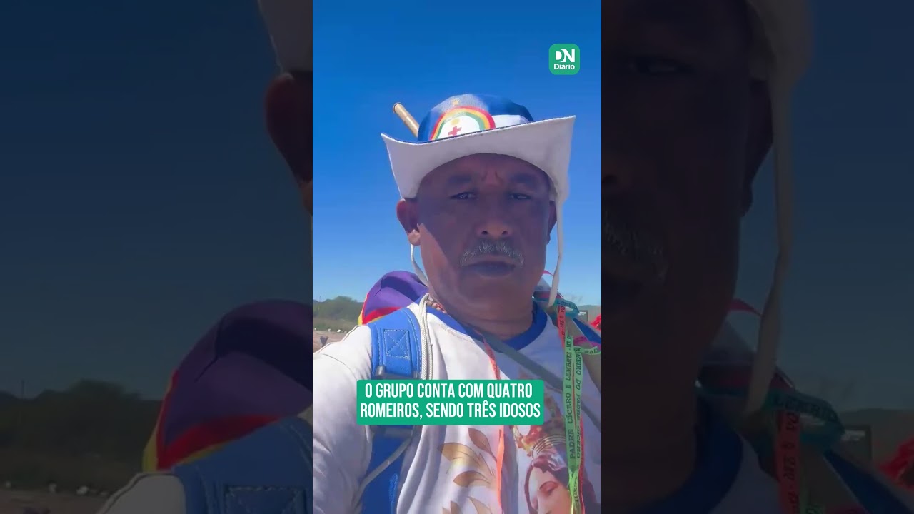 Imagem da notícia Grupo de romeiros com idosos encara 550 km de caminhada em 16 dias para agradecer a Padre Cícero