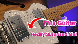 Video thumbnail for Squier Vintage Modified 72' Telecaster Thinline (Semi Hollow) by Middle Aged Gear Junkie