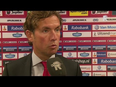 Alex Pastoor niet blij met gelijkspel tegen RKC