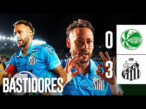 NEYMAR JR'S HAT TRICK | INSIDE MATCHDAY | JUVENTUDE 0-3 SANTOS