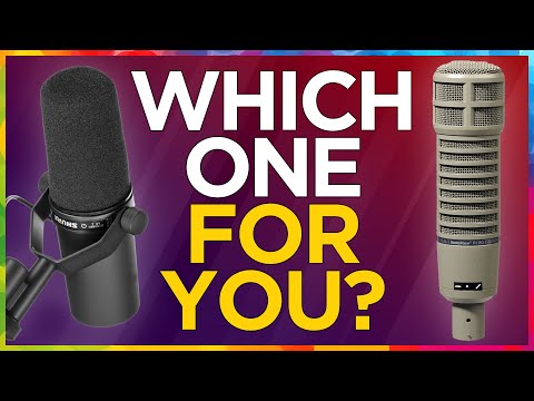 SM7B or RE-20: Which one is for you?
